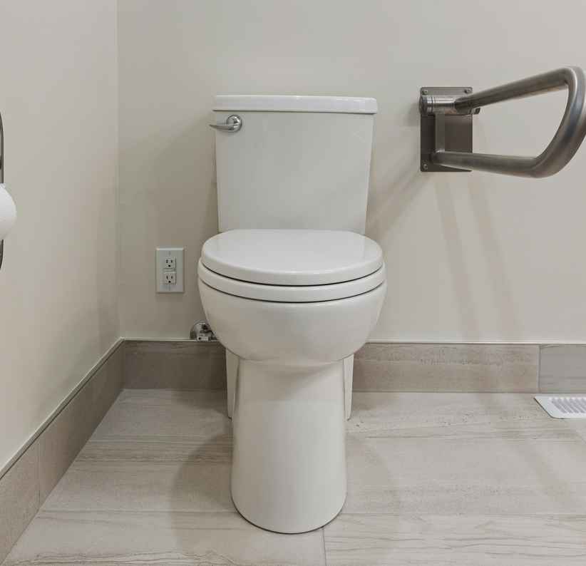 Toilet installation and bathroom plumbing service