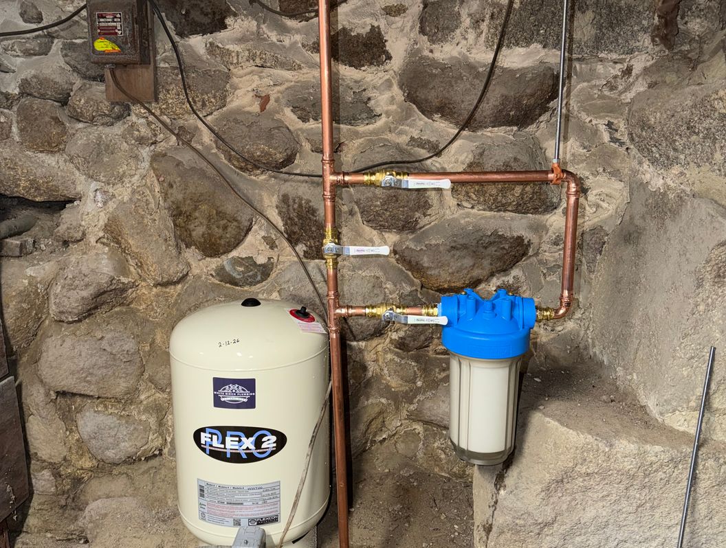 Sewer and water line plumbing service